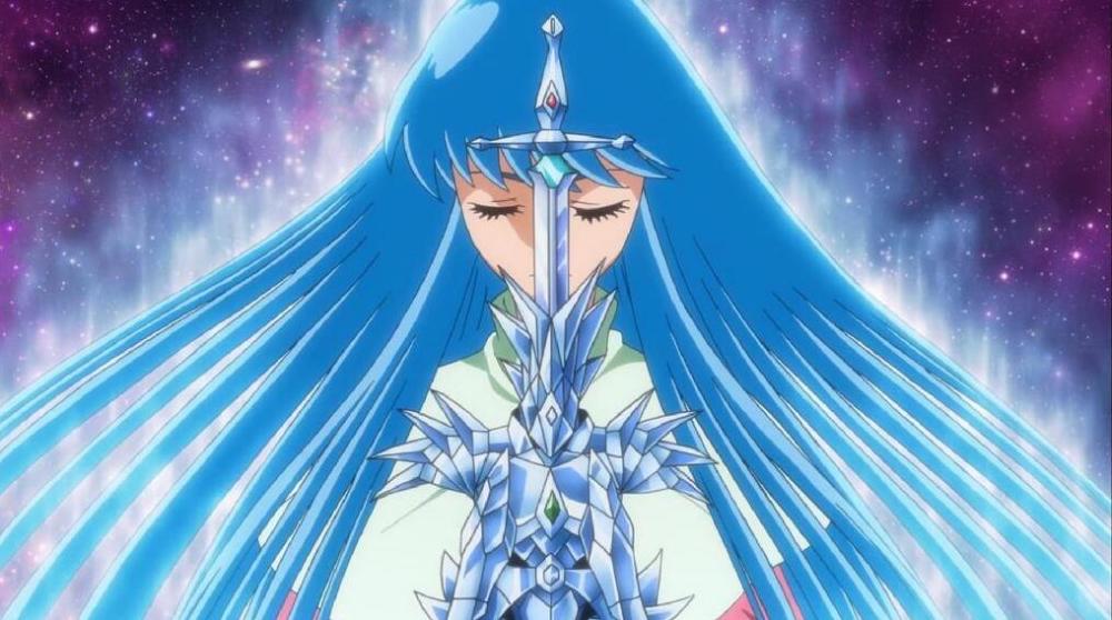 不过有点意思,在这《黄金魂》中,黄金狮子座的艾欧里亚作为主角登场