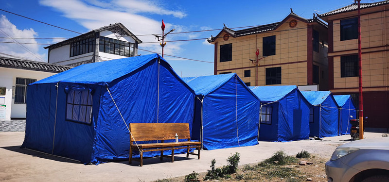 210顶帐篷!民进昆明市委紧急驰援漾濞灾区