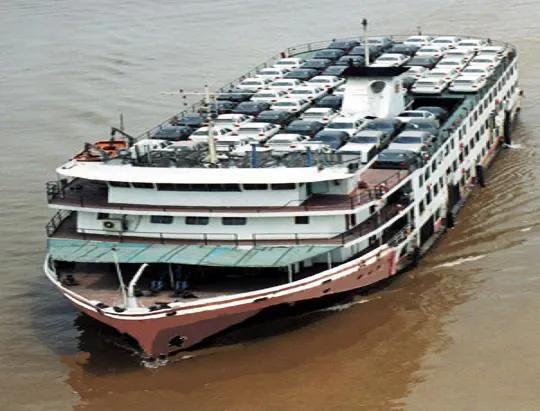 滚装船用作军事运输那当然是可以的