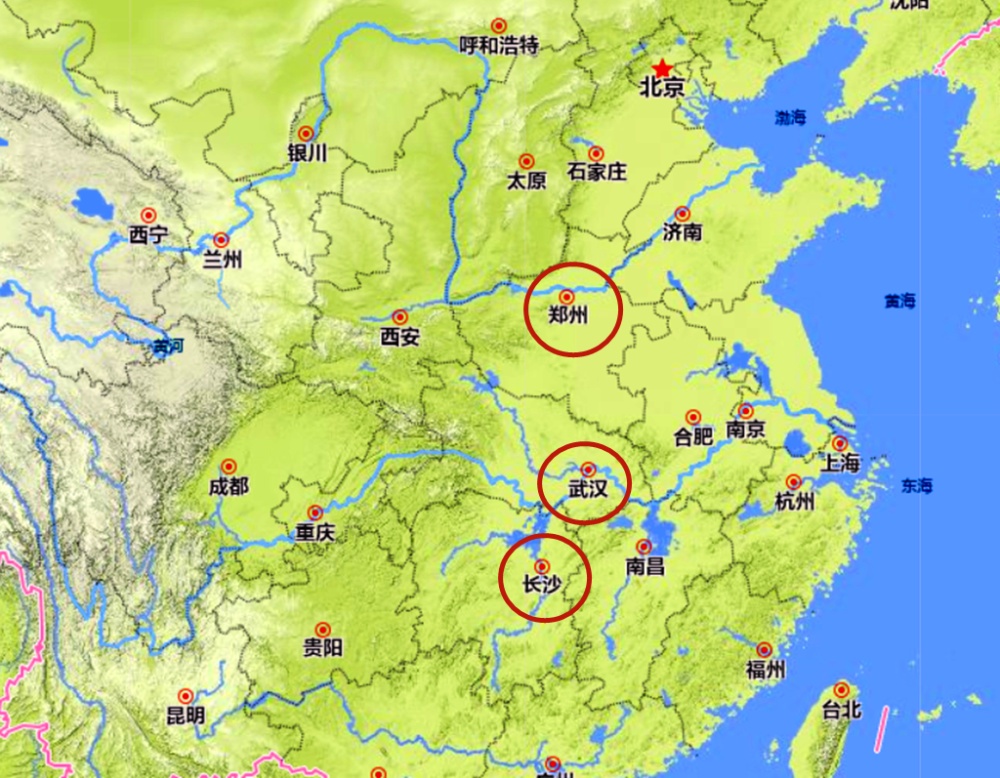 誰是華中地區中心城市裡面綜合優勢最強的城市