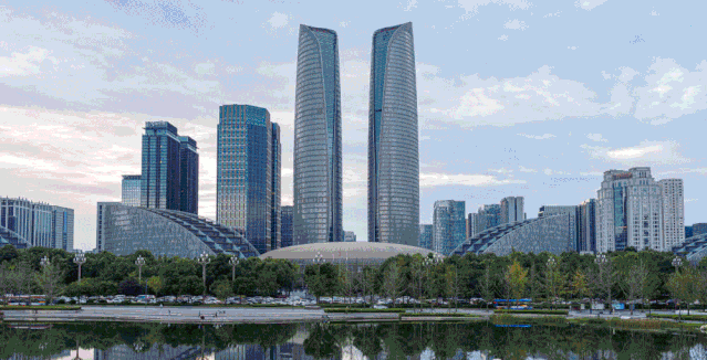 成都天府双塔/中建西南院|天府双塔|成都|立面