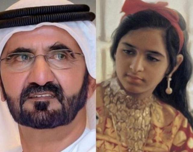 谢赫娜王妃和迪拜现任国王其实是表兄妹的关系,两人在上世纪七十年代