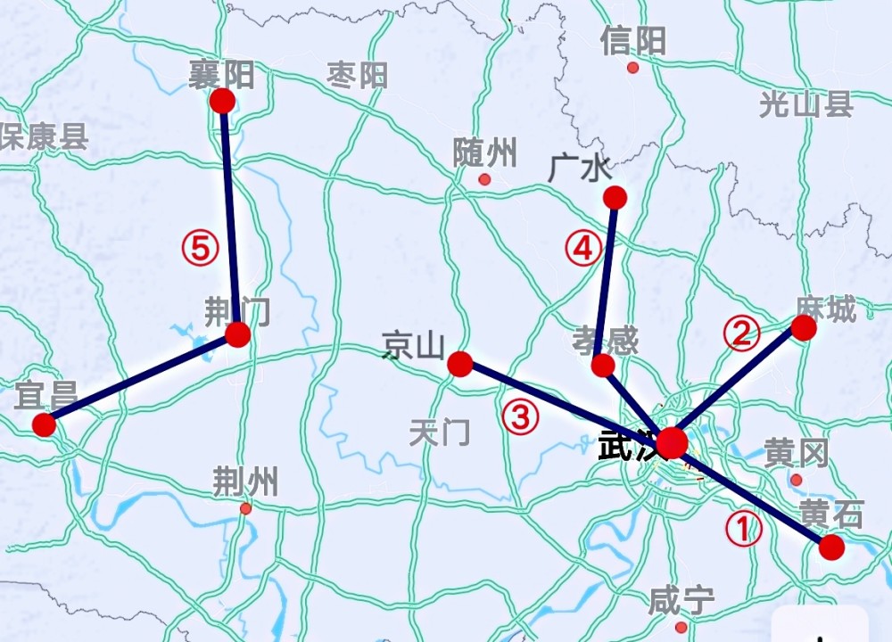 湖北有望建设5条市域铁路襄阳宜昌正式牵手武汉一体化加速
