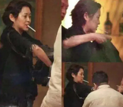 马伊琍代言风波后又爆聚餐抽烟女明星抽烟的还有她们