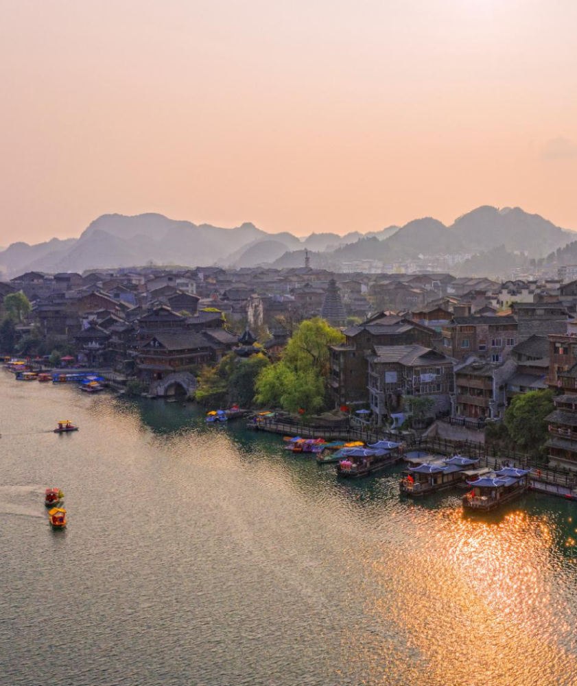 贵州风情这个初夏去下司古镇寻一处清凉建议点赞并转发