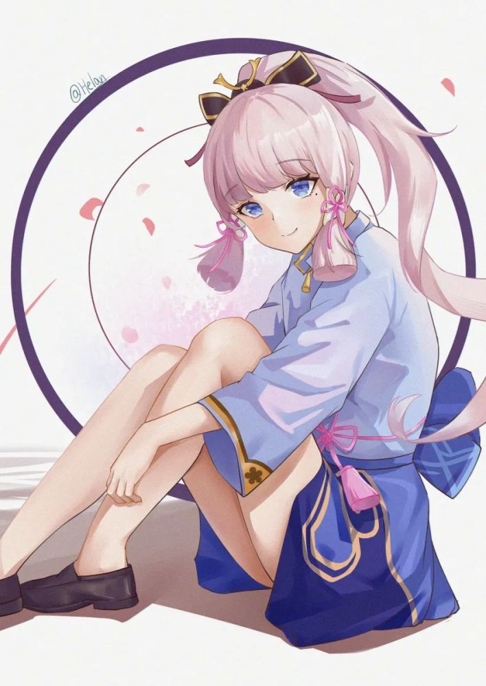 今日p站特辑|二次元|原神|神里绫华_腾讯新闻