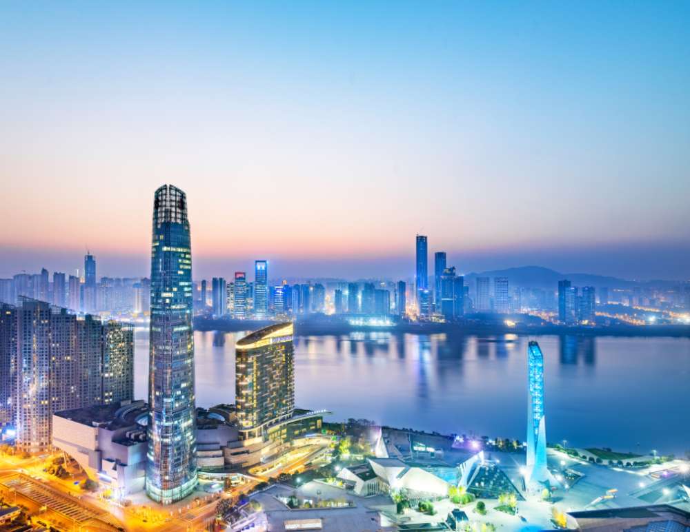 图|长沙北辰三角洲实拍休闲娱乐长沙市三馆一厅,由长沙市博物馆,展览