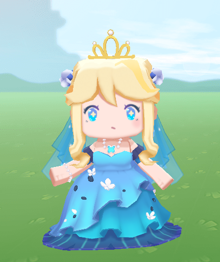 迷你世界|白光莹|灰姑娘|皮肤|克里斯汀|幻想