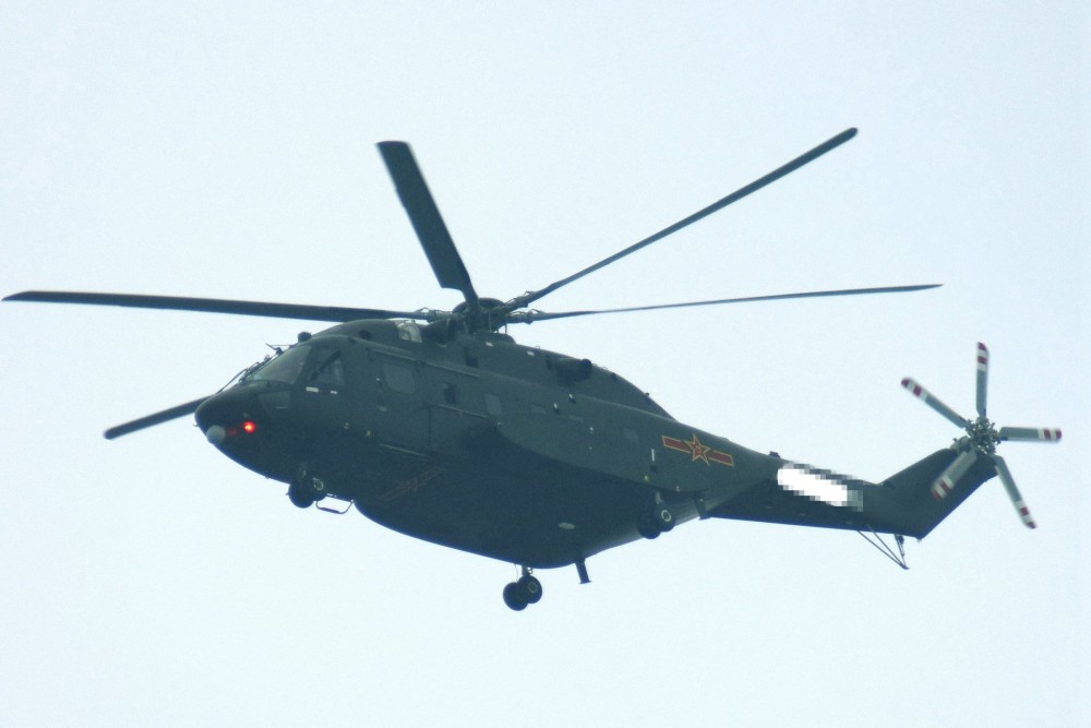 而由于该机外形类似于欧洲直升机公司的eh101"灰背隼"直升机,因此在还