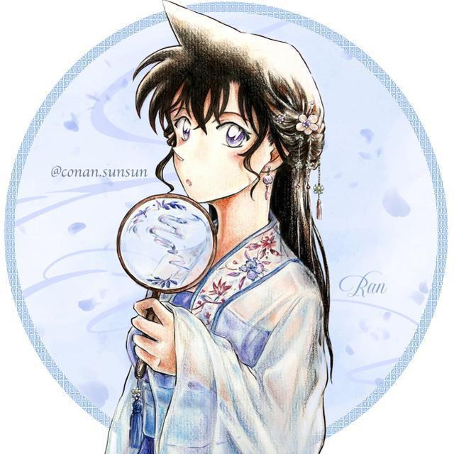 古风版的名侦探柯南太帅了兰哀都好可爱脑补一出古装悬疑大戏