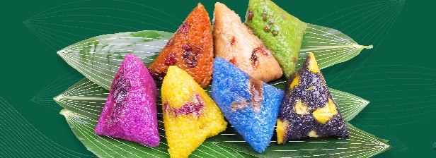 昆明市场现七色粽子 你见过吗?