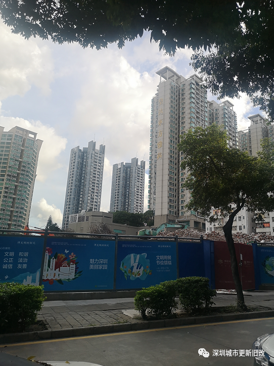 实探深圳福田卓越皇岗村旧改进度二期有资源