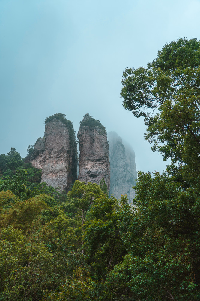 雁蕩山靈峰觀一山如歷海內名山