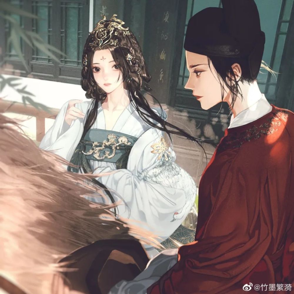 插画|画师 竹墨繁漪676767作品欣赏_腾讯新闻