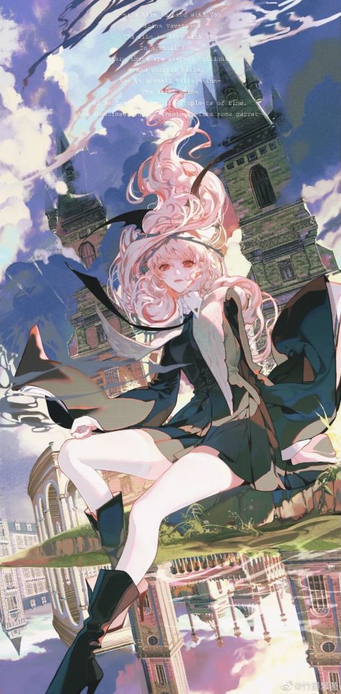 插画|画师 竹墨繁漪676767作品欣赏_腾讯新闻