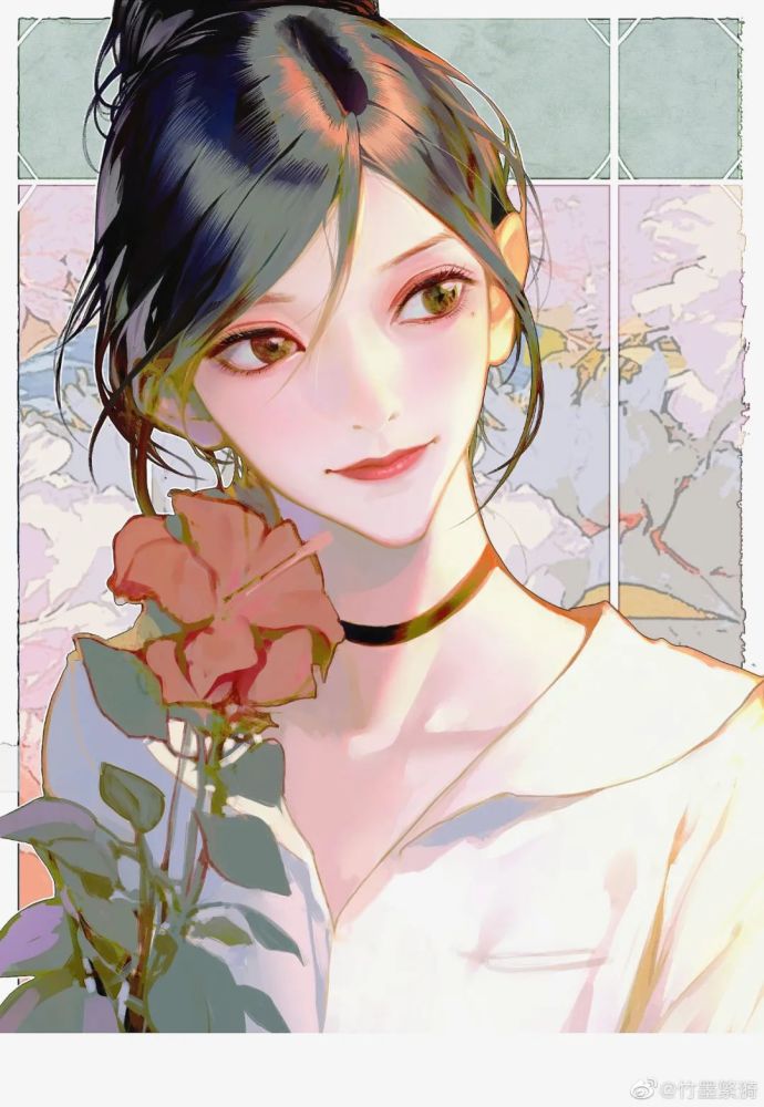 插画|画师 竹墨繁漪676767作品欣赏_腾讯新闻