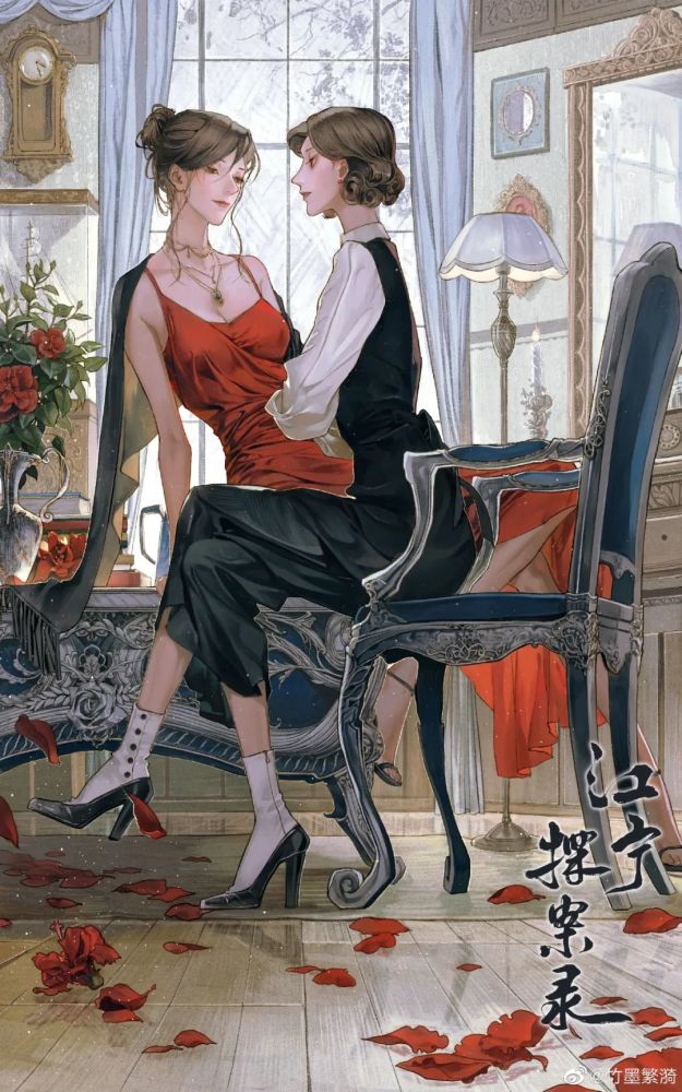 插画|画师 竹墨繁漪676767作品欣赏_腾讯新闻