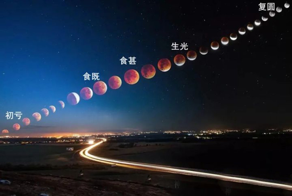 天文奇景,当时也是吸引了许多人驻足围观,当时月亮的视觉面积也非常大