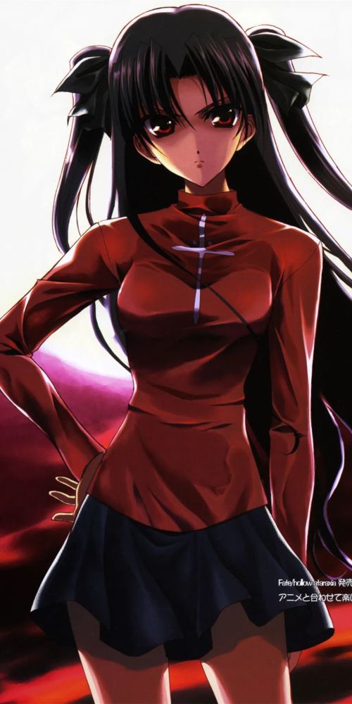 fatestaynight远坂凛脖子以下全是腿的筋肉魔法少女壁纸