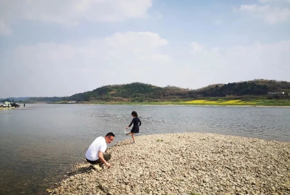 要说江景,现在金堂这边的沱江是真的美丽,在沱江边上,其实有很多露营