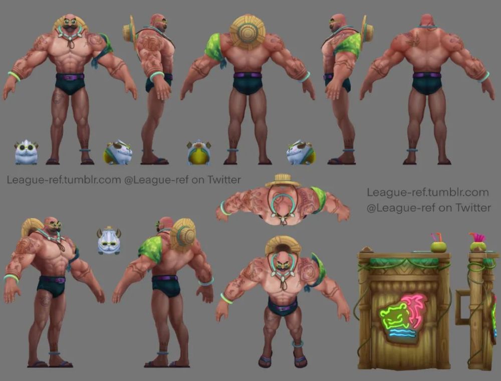 英雄联盟1112版本蒙多重做泳池派对新皮肤