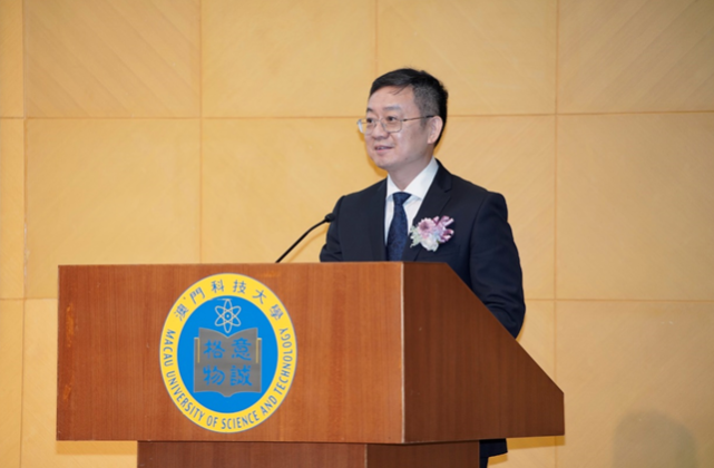 高翔在致辞中表示,成立中国历史研究院澳门历史研究中心旨在加快构建