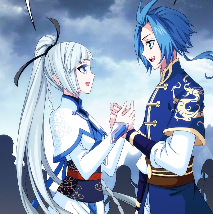 斗破苍穹之大主宰牧尘夏悠然结伴而行圣灵山的入口开启