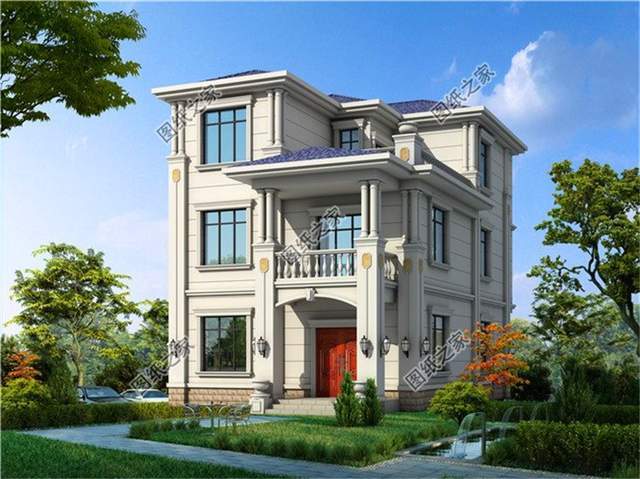 什么样的房子美观又霸气这三款好看的农村三层楼房设计图没错了