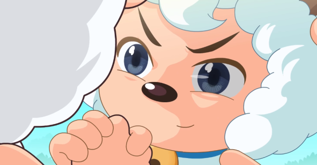 《喜羊羊与灰太狼》羊守四第一个穿帮镜头出现,喜羊羊披风挂阵