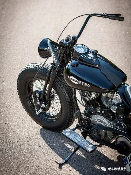 哈雷鏟頭改裝bobber