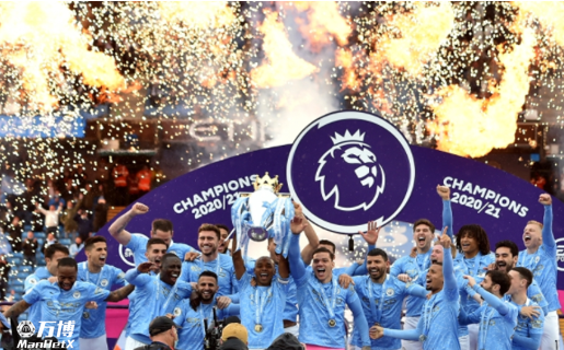 曼城 英超快报：2020/21赛季英超大结局，曼城夺得队史第5冠！