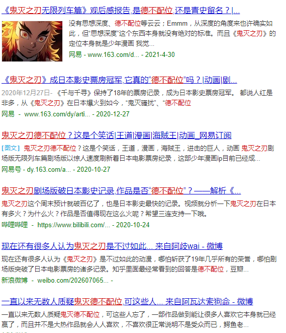 鬼灭之刃剧场版四百亿票房超千与千寻成日本影史第一 网友 德不配位 腾讯新闻