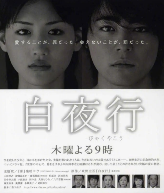 曝光线传媒将翻拍白夜行看这公司旗下艺人谁能来演雪穗