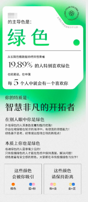 我上次看到性格色彩测试时 大家还在电视上相亲 全网搜