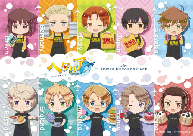 黑塔利亚要搞主题餐厅,每个角色都有代表美食,看到王耀的不能忍