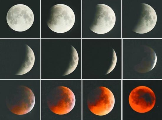 天文奇观超级月亮血月月全食三种天文盛况即将同时上演