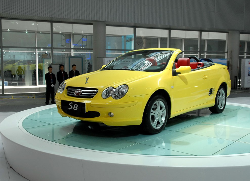 四款国产敞篷跑车十年前的高科技售价几万元