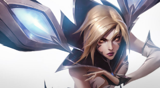 画了卡莎还有劫等英雄的原画,以及之前ig夺冠后,卡莎冠军皮肤的原画