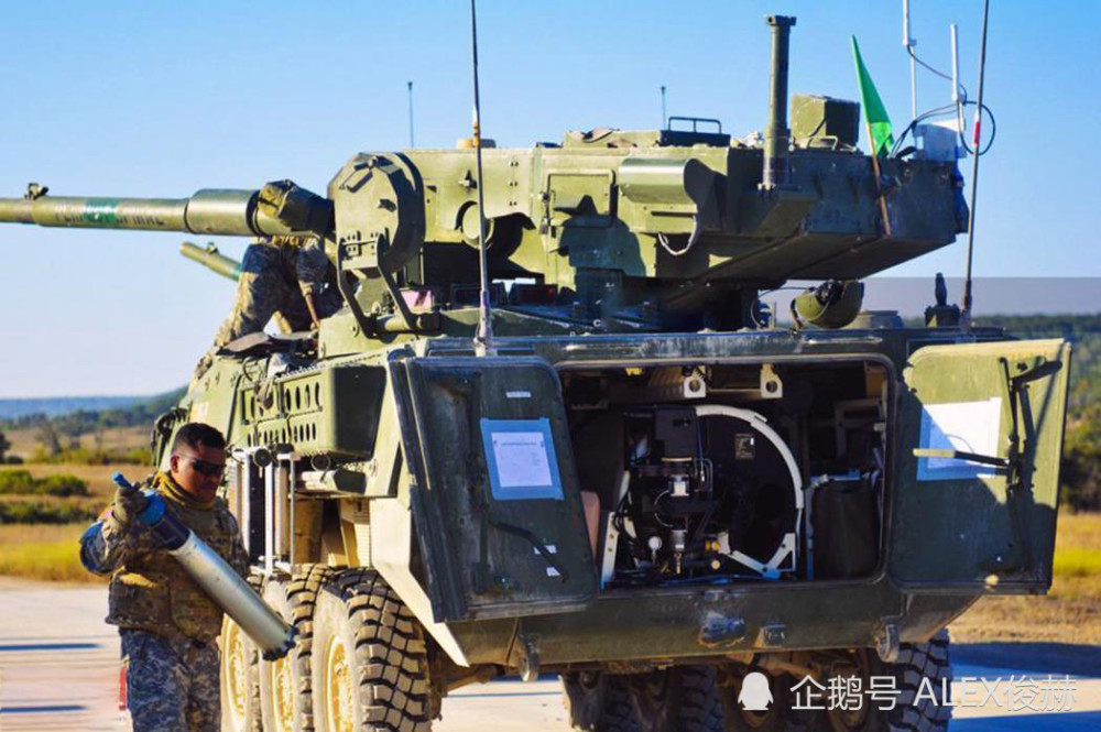 斯特赖克的基础型动力为350马力,可以全面防护7.