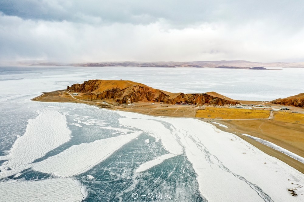 西藏第二大湖纳木错,海拔4718米的唯美天堂,冰天雪地酷似南极