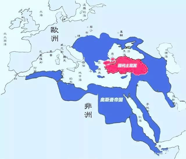 作为长期的西亚霸主,奥斯曼土耳其帝国在一战中有超过3000万的总人口