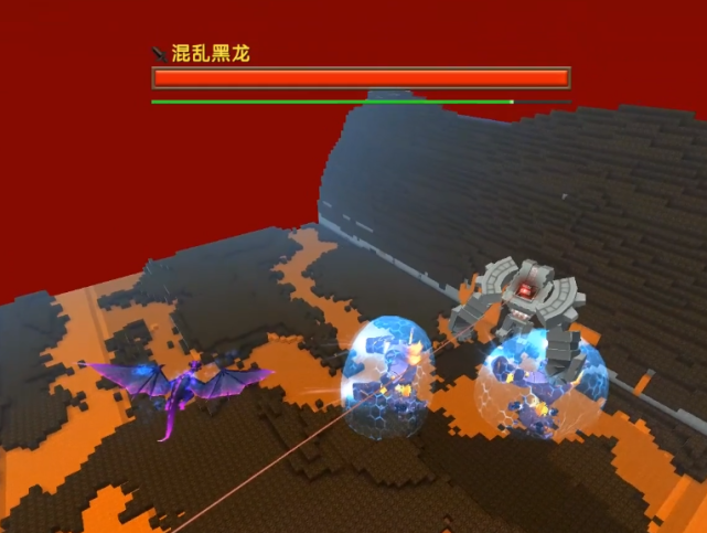 火山地形同时出现3个boss,玩家把新版本玩出了花,太震撼了|boss|迷你