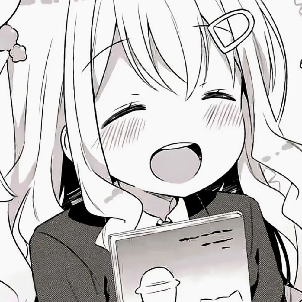 黑白漫画风女生头像且看故人离去难问归期从此形单影只颠沛流离