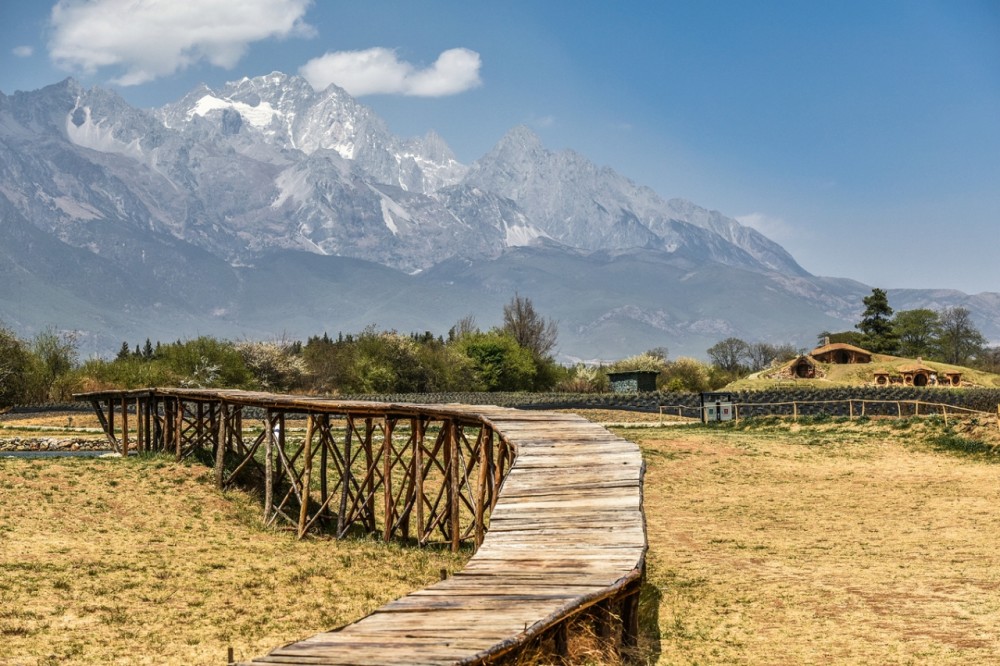 丽江听花谷新网红景点却是人少景美