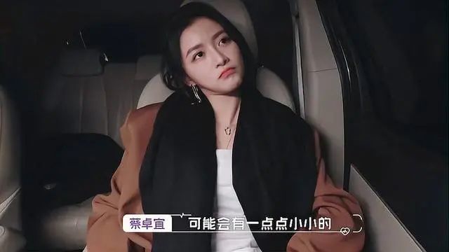 蔡卓宜恋上王大陆背后节目中拒绝陈越称没有恋爱打算