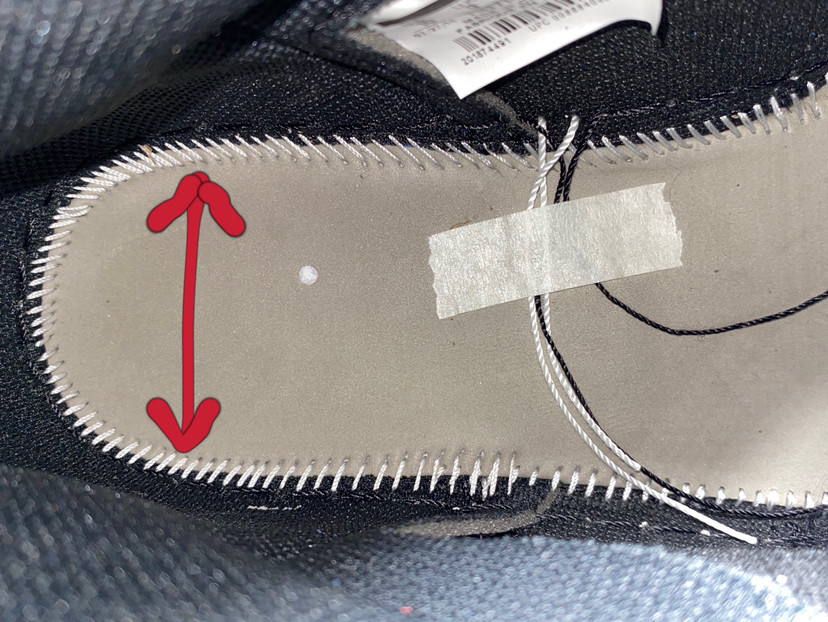 后跟和鞋舌就不多说看图细品~(以上图片是莆田正确版)