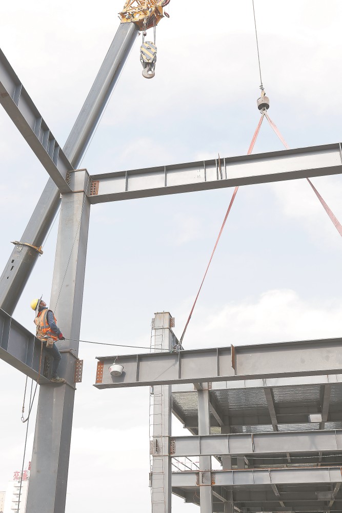 探访漳州最大钢框架结构建筑漳州市新行政服务中心