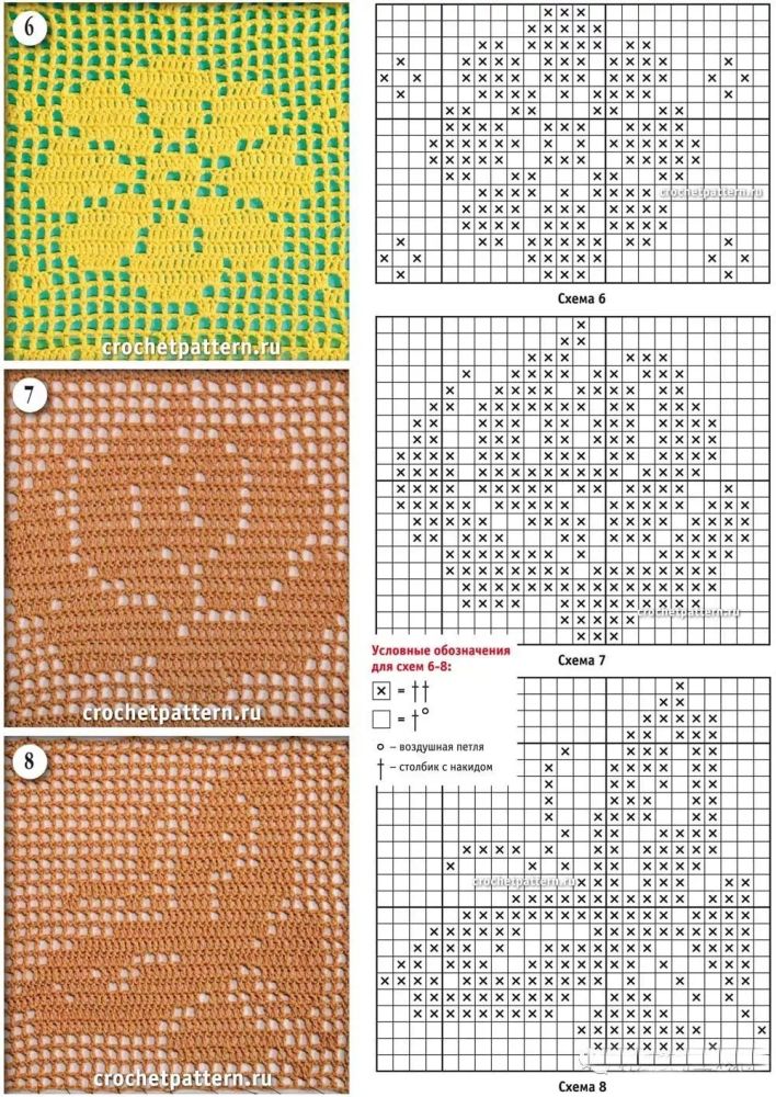 有了这么全的独特镂空花样,真是钩什么都可以!(附图解)