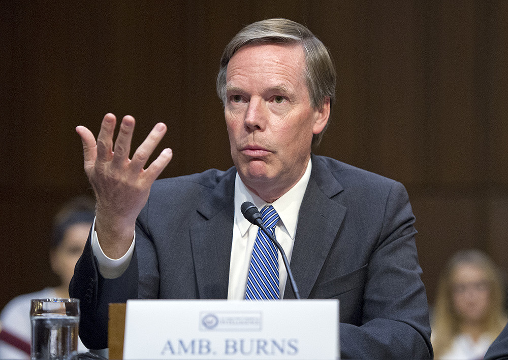 美媒:拜登或提名前副国务卿伯恩斯担任驻华大使_腾讯新闻