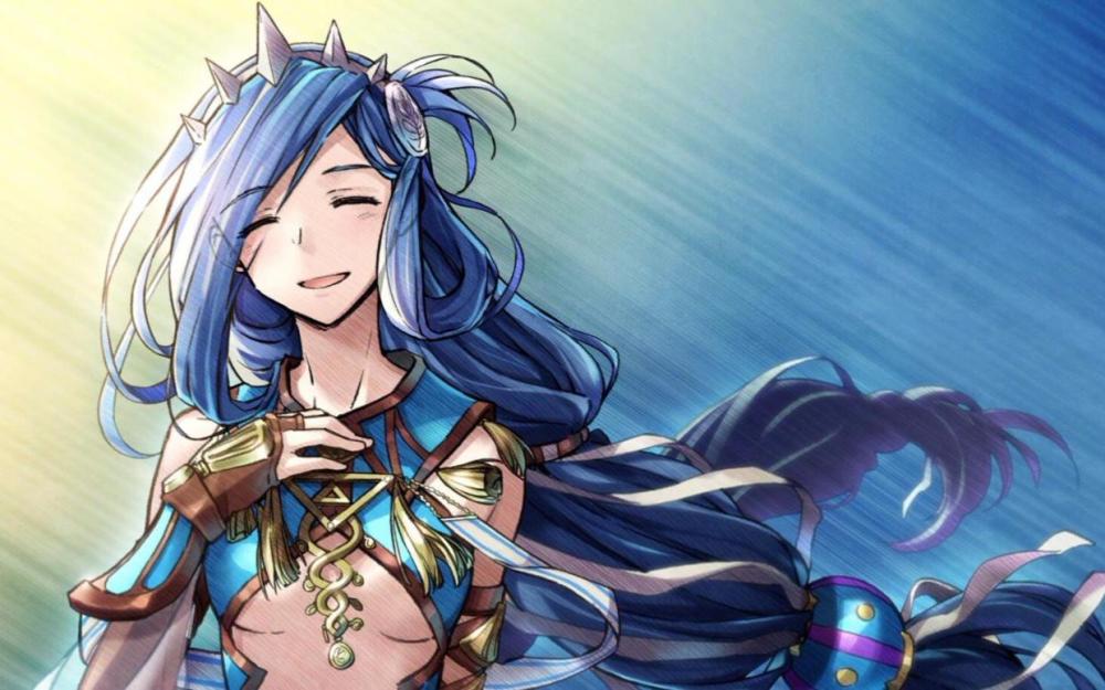 伊苏8中塑造的完美女神丹娜